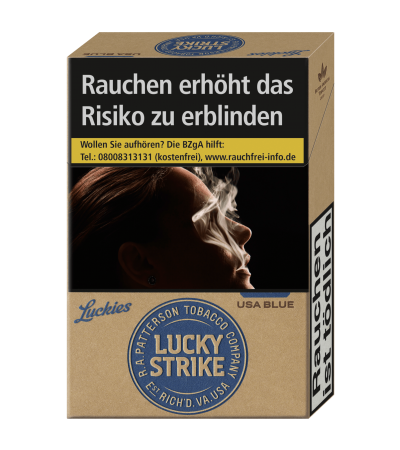 Lucky Strike USA Blue XL 21 Stück