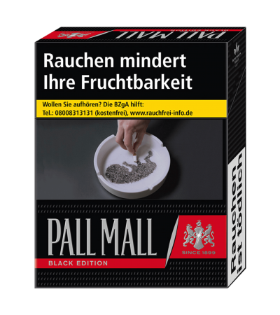 Pall Mall Black Edition XL 21 Stück