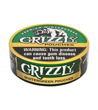 Grizzly Wintergreen Pouches 