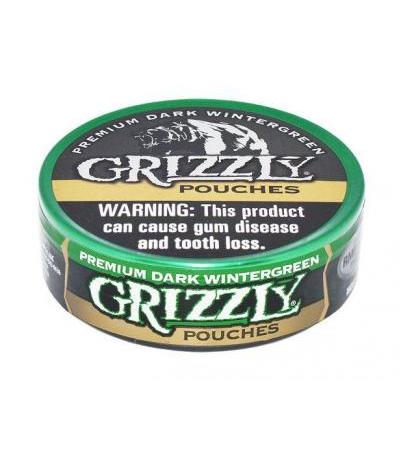 Grizzly Dark Wintergreen Pouches